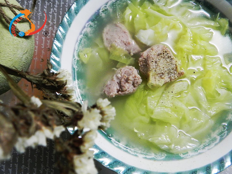 Bắp cải nấu thịt bò Bắp cải nấu thịt bò