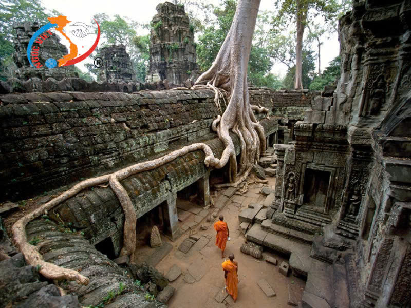 TOUR CAMPUCHIA, SIEM REAP - PHNOM PENH - BIỂN HỒ TONLE SAP - XE LIMOUSINE, KS 4 SAO