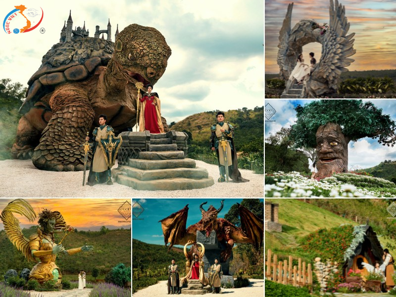 ĐÀ LẠT – TEA RESORT THÁC PRENN - NÔNG TRẠI CÚN – GOD VALLEY